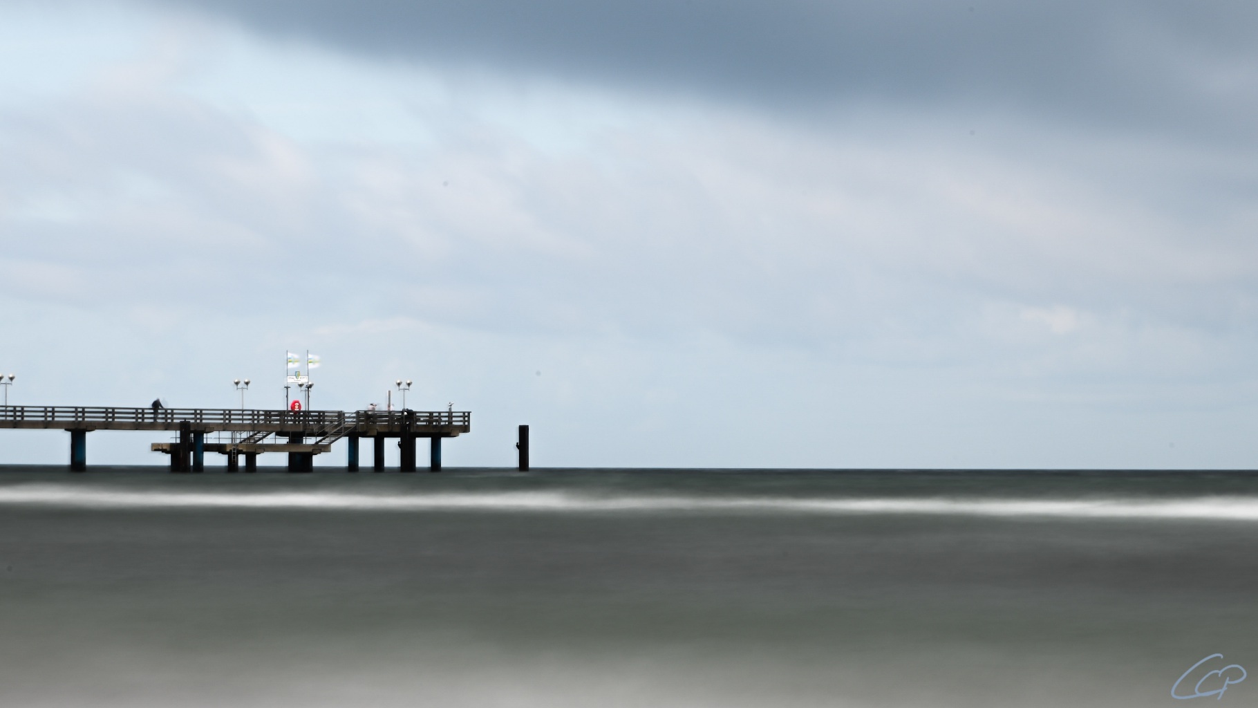 Ruhe der Seebrücke