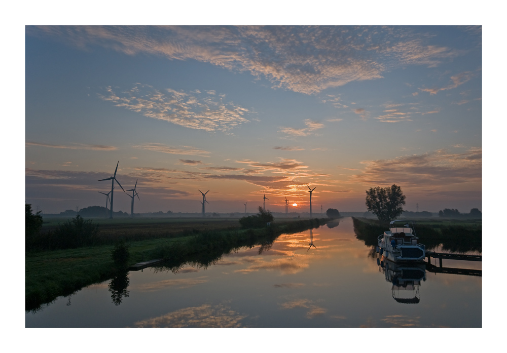 Ruhe des frühen Morgens