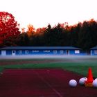 Ruhe des Vereinsheims während des Trainings