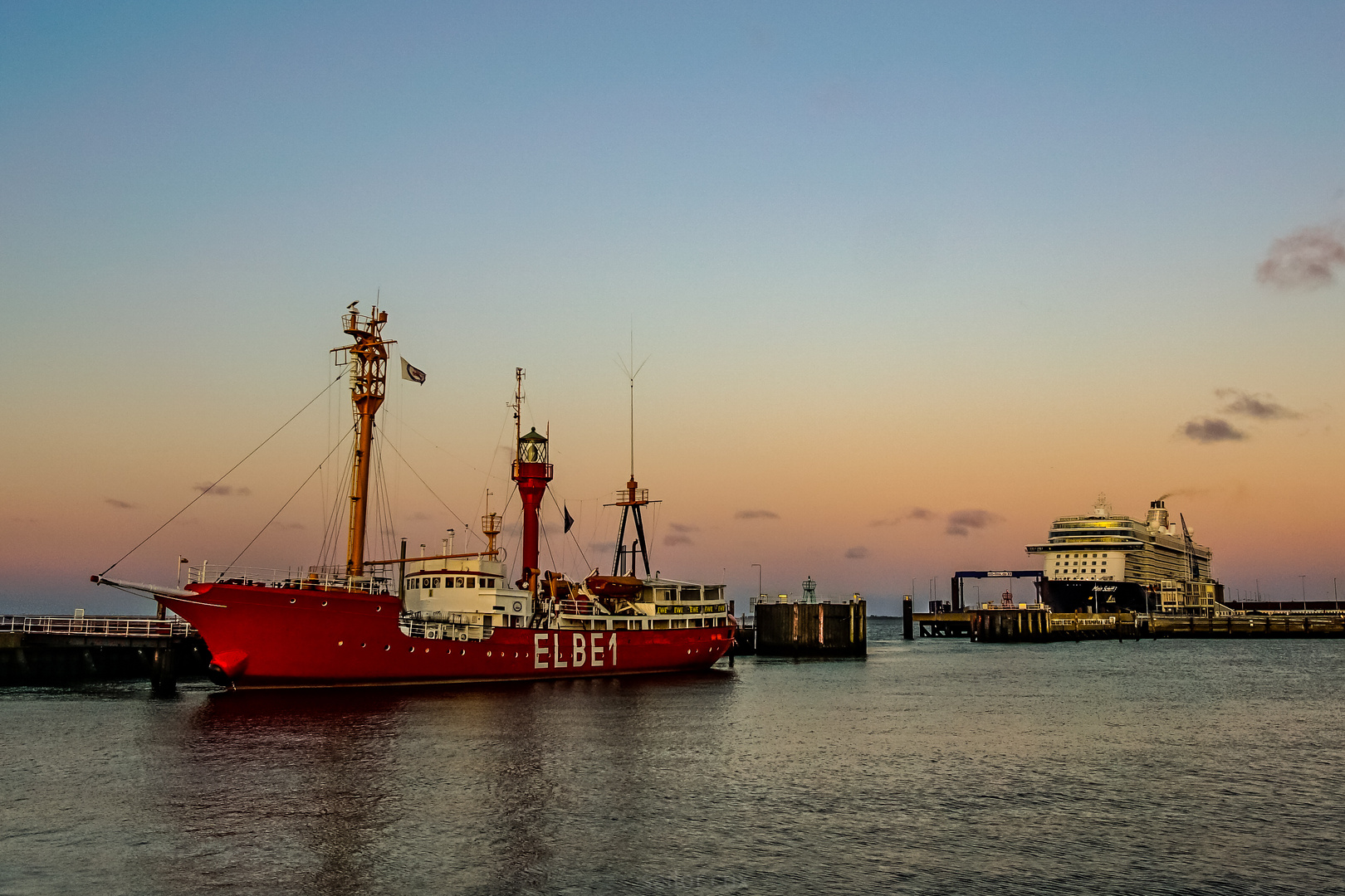 Ruhe im Hafen 