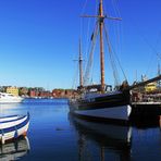 Ruhe im Hafen (Färöer)