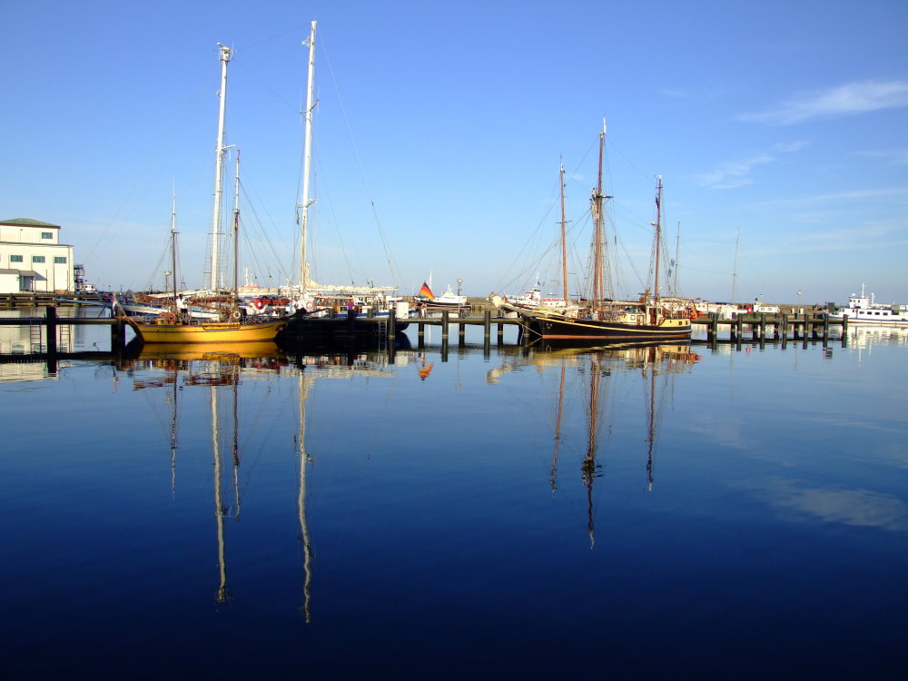 Ruhe im Hafen Sassnitz