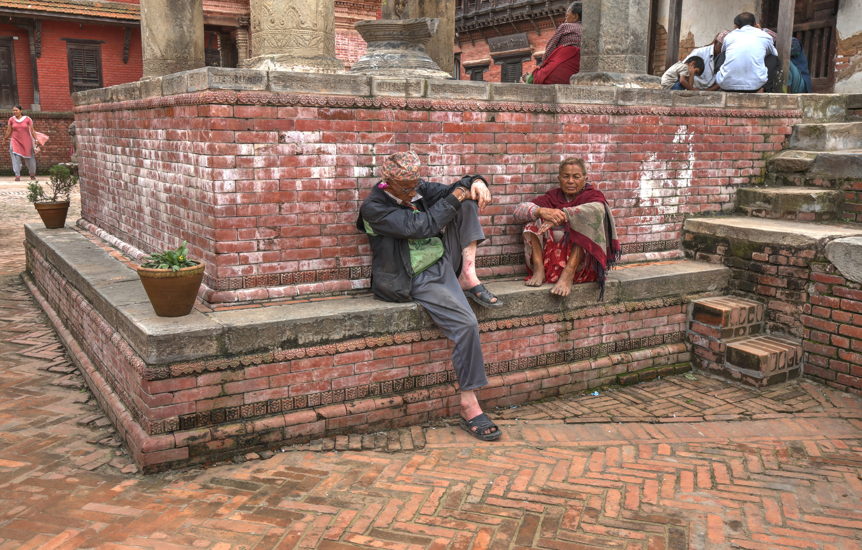 Ruhe in Bhaktapur