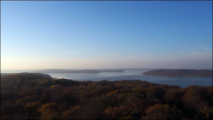 Ruhe IV (Blick vom Baumwipfelpfad Rügen, 2018)