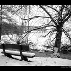 Ruhe platz im Winter