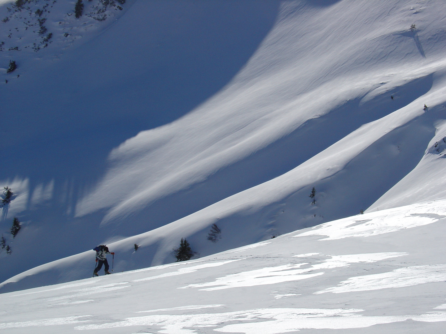 Ruhe - Sonne - knirschender Schnee