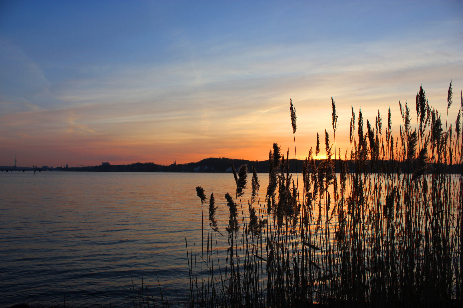 Ruhe Sonnenuntergang