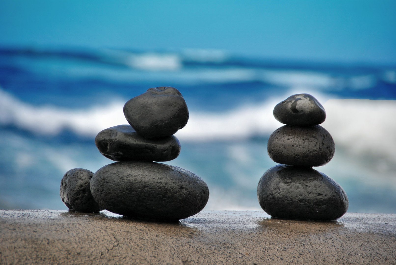 "RuheStilleMeditation on the Beach" Foto & Bild naturkreativ