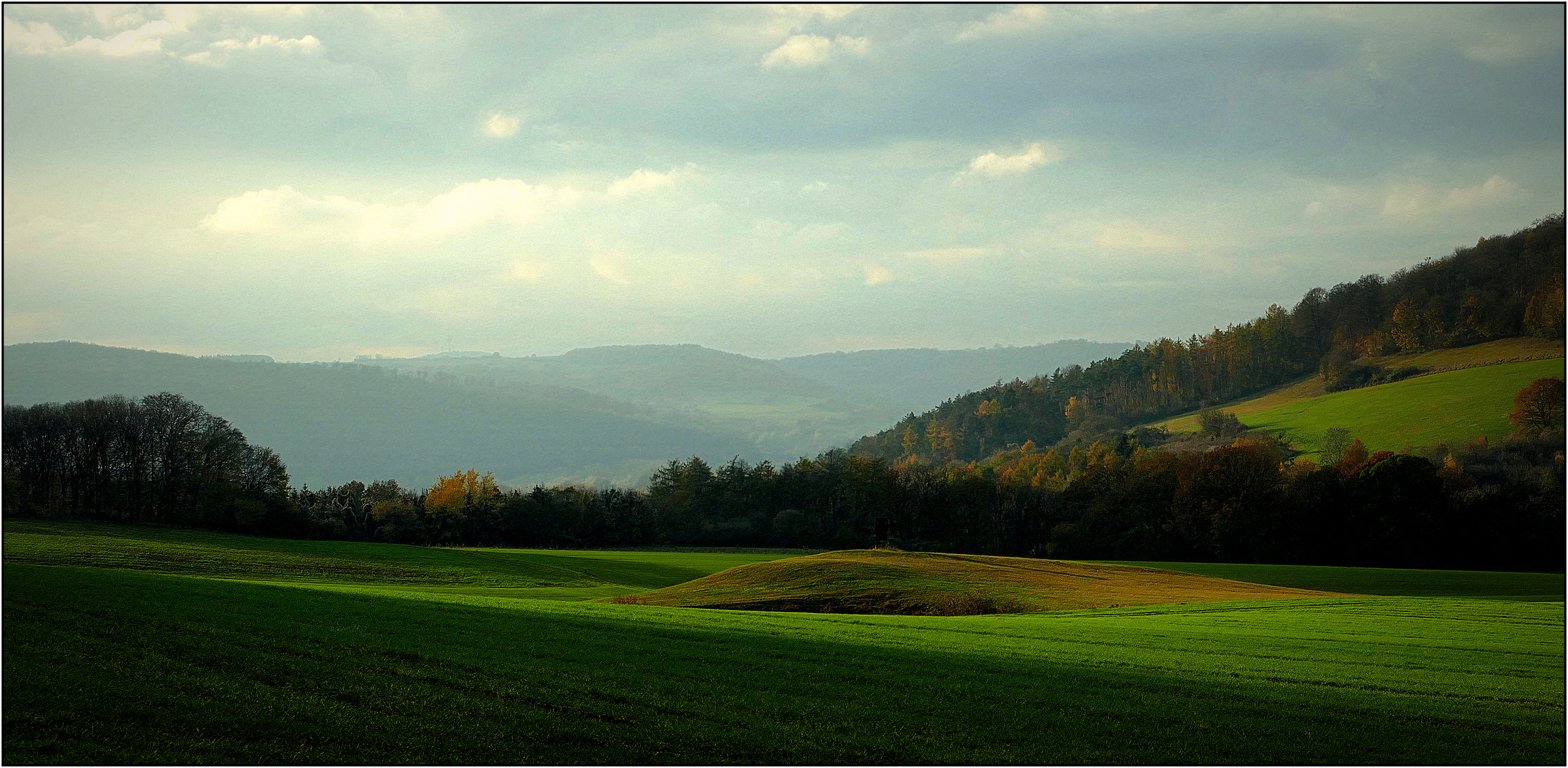 Ruhe über dem Land