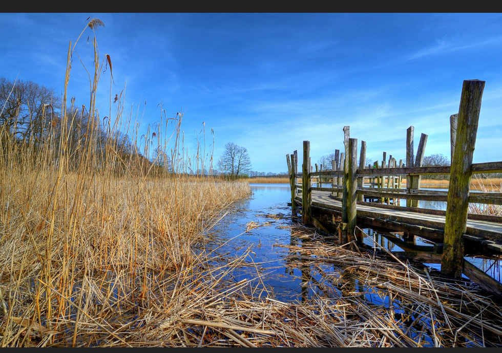 Ruhe und Stille am Teich