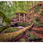 Ruhe vor dem Regen in der Karlstalschlucht