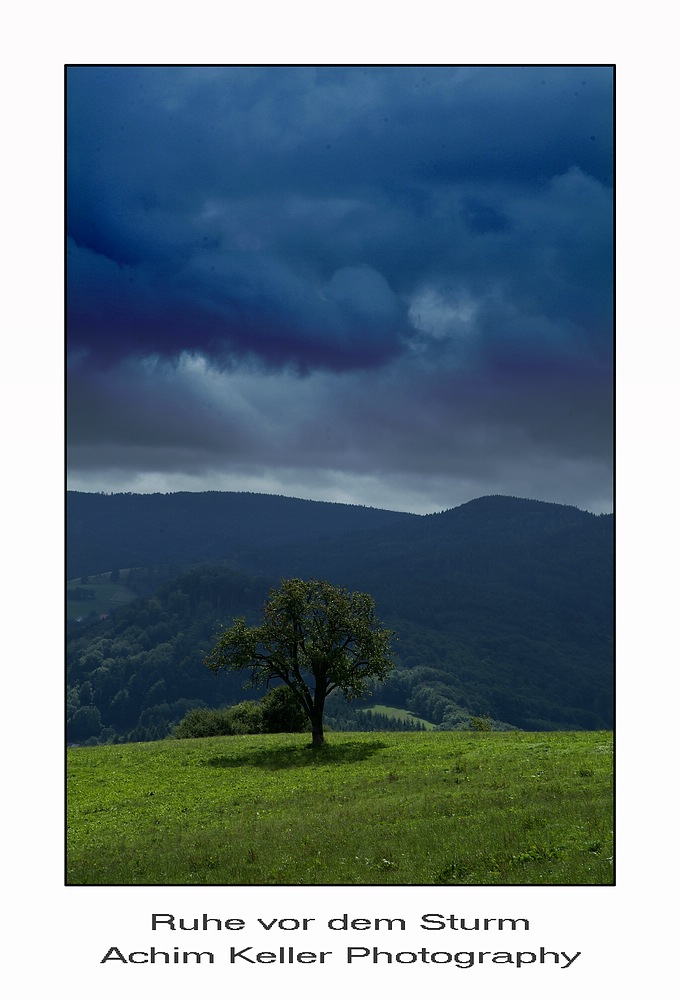 Ruhe vor dem Sturm