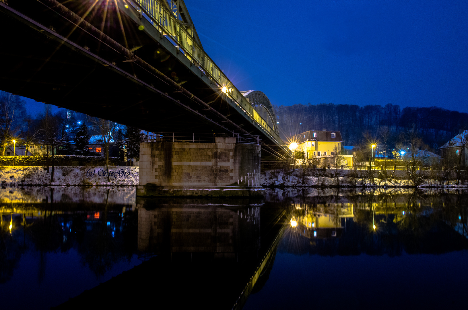 Ruhende Brücke