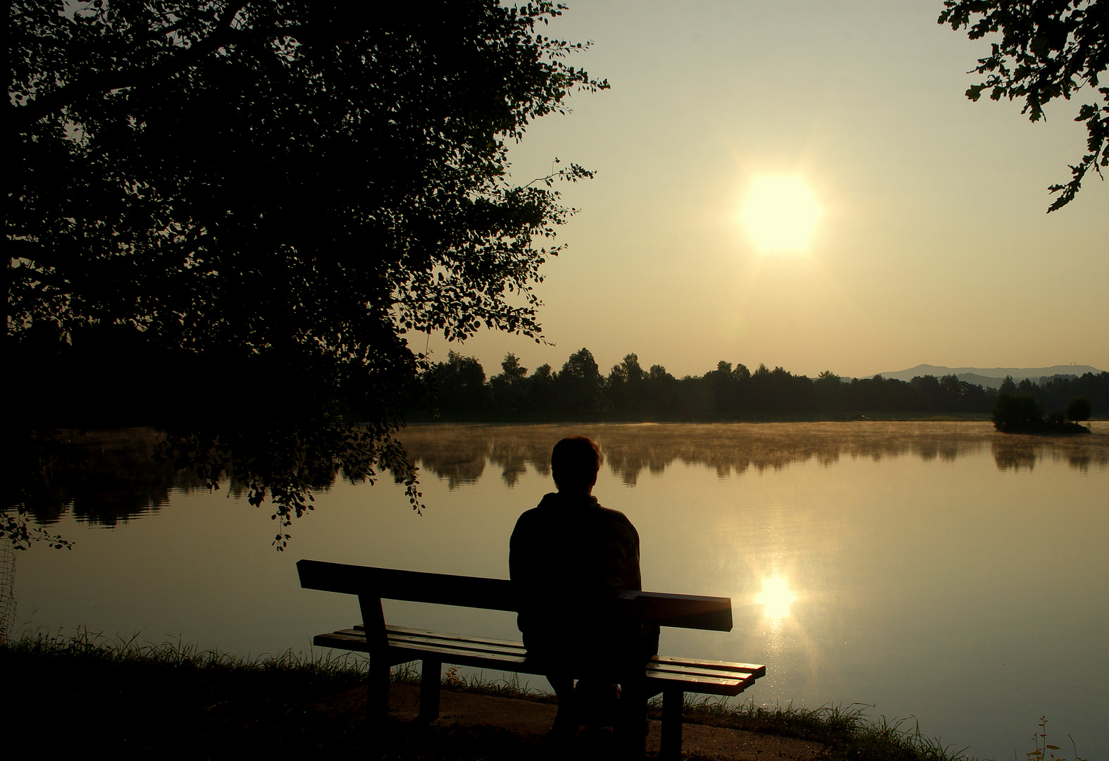 Ruhepause am Satzdorfer See