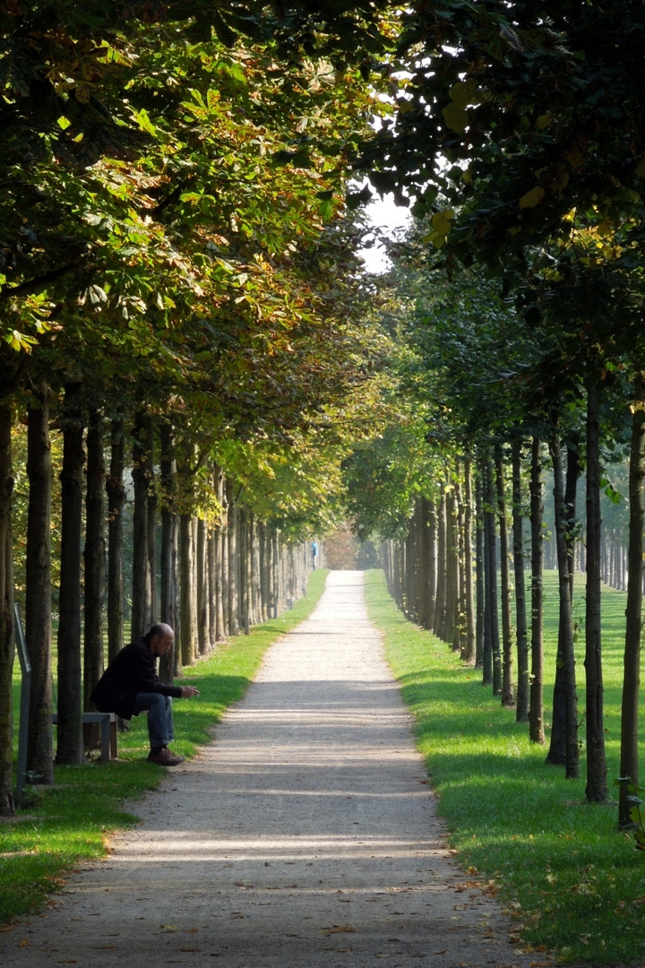 Ruhepause auf halbem Wege