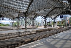 Ruhepause im Kölner Hbf