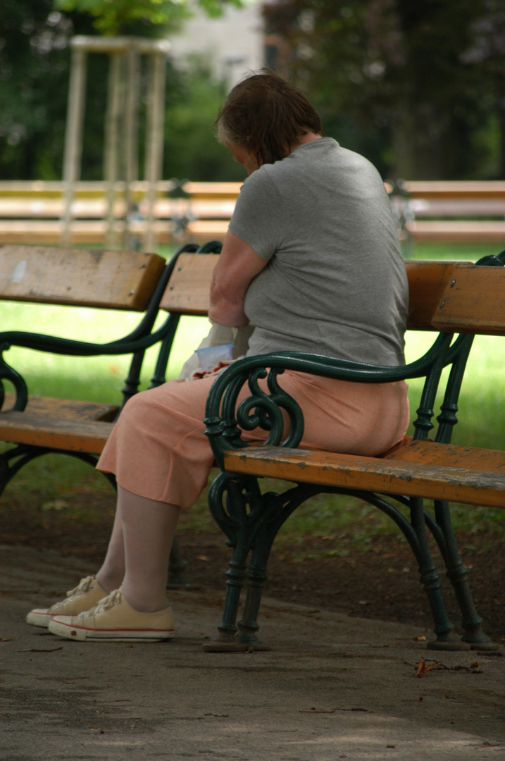 Ruhepause im Park