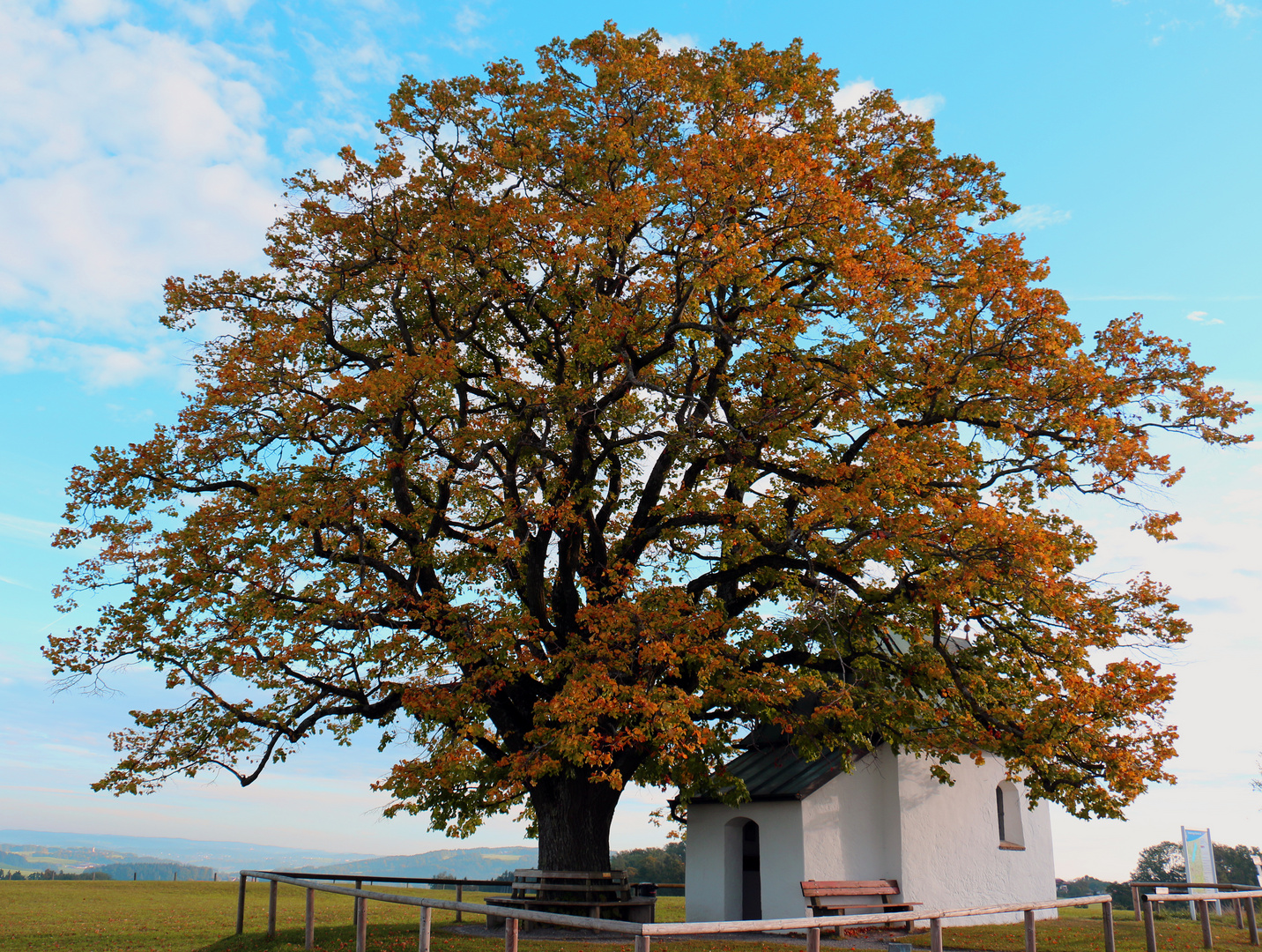 Ruheplatz mit Kapelle