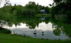 Ruhezeit am kleinen Weiher