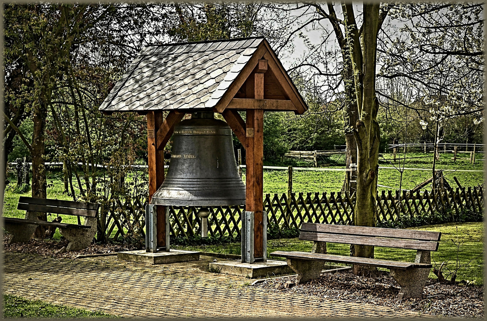 Ruhezone im Klostergarten