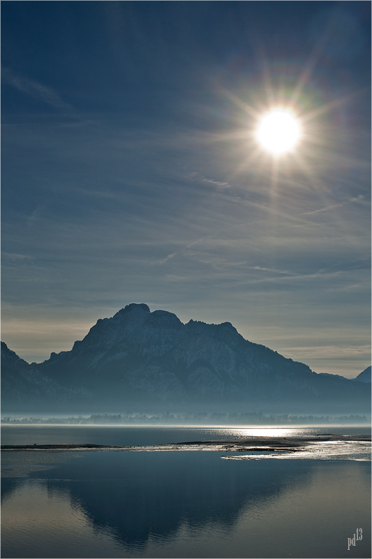 Ruhig liegt der See