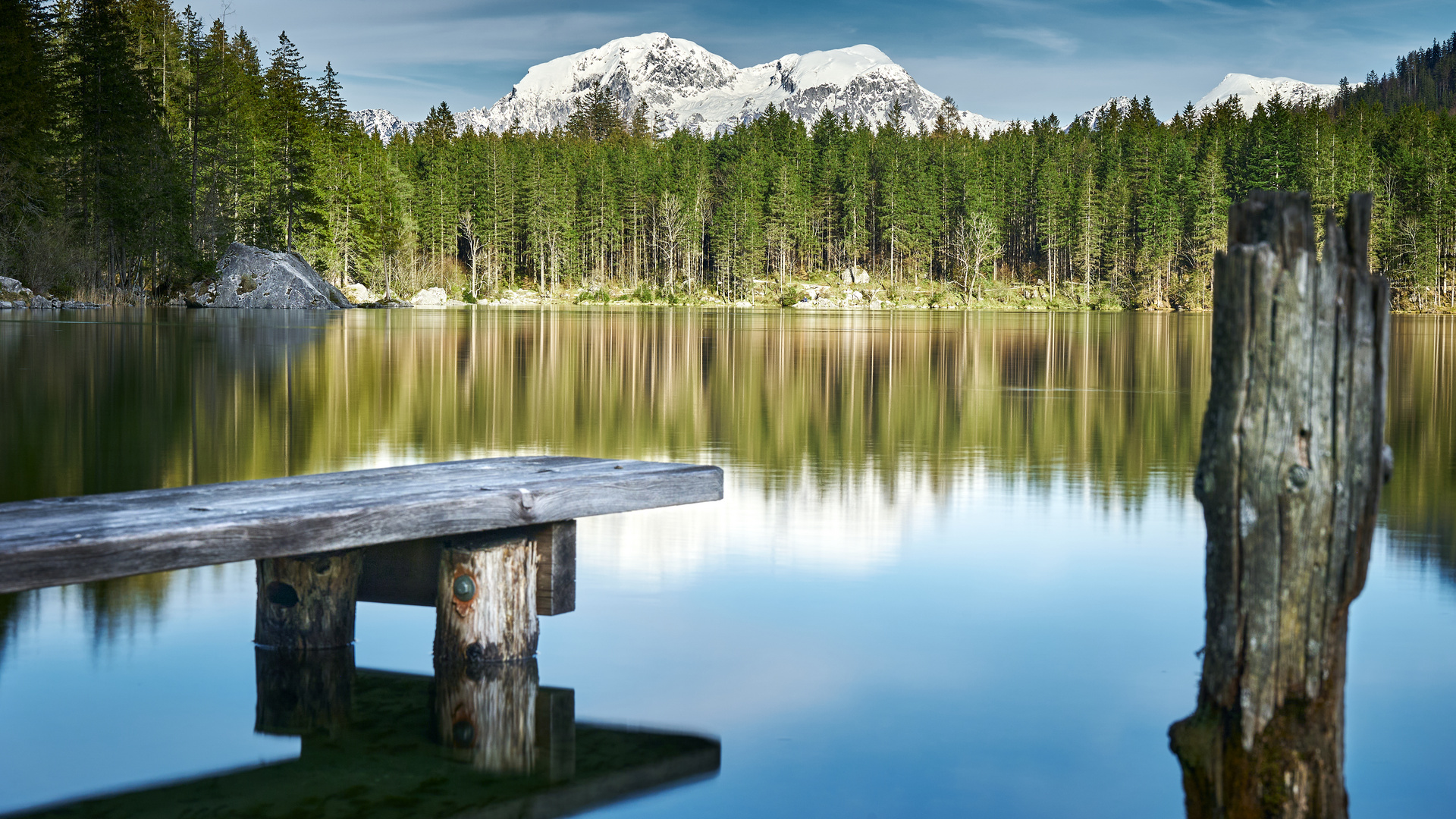 ruhige Idylle am Hintersee