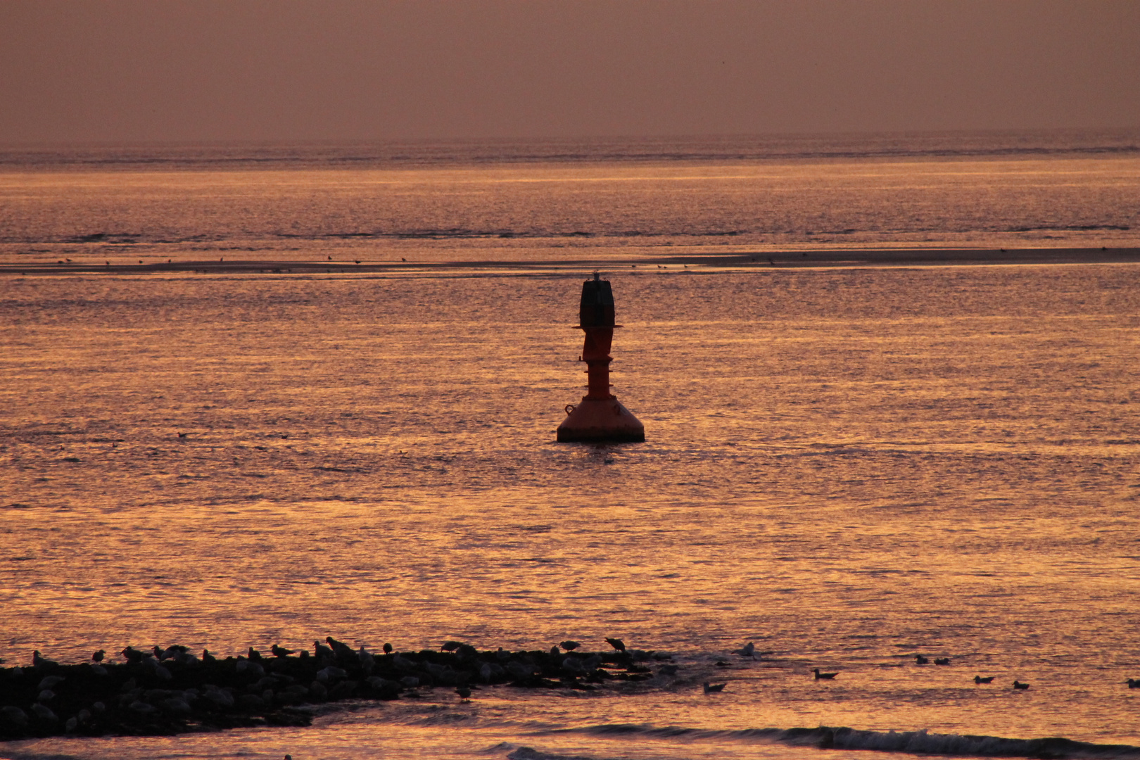 Ruhige See vor Norderney