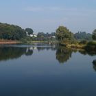 Ruhige Weser bei Ausflugsfahrt