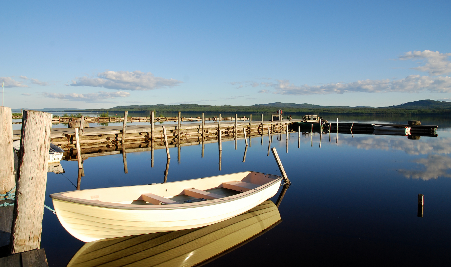 Ruhiger Abend am See