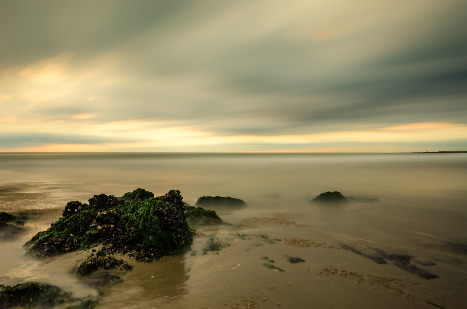 ruhiger Abend am Strand