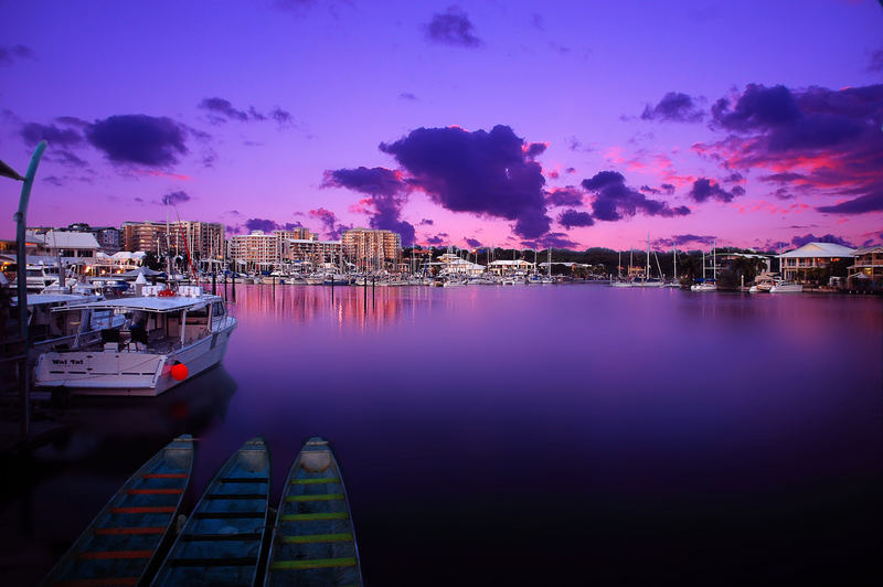 Ruhiger Abend in Darwin