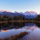 Ruhiger Herbstabend am Karwendel 