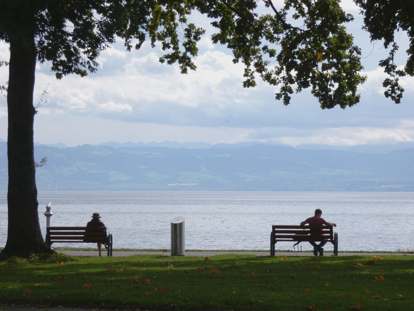 Ruhiger Moment am See