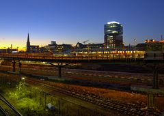 ruhiger Morgen an der Warschauer Strasse....