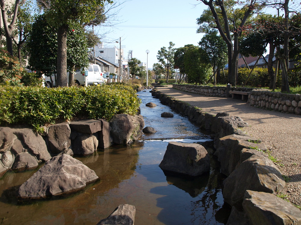 Ruhiger Ort in der Hektik der Stadt