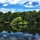 Ruhiger Ort in Düsseldorf (HDR)