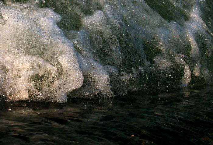 Ruhiges und Bewegtes Wasser