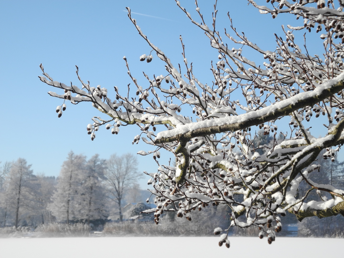 Ruhiges Winterwetter