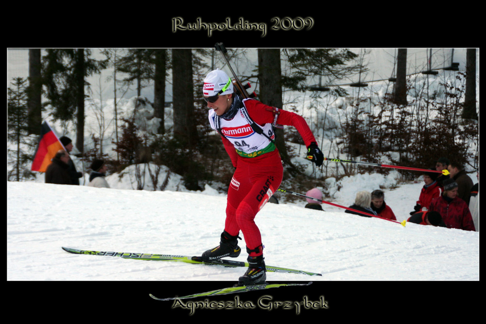 Ruhpolding 2009 - Agnieszka Grzybek