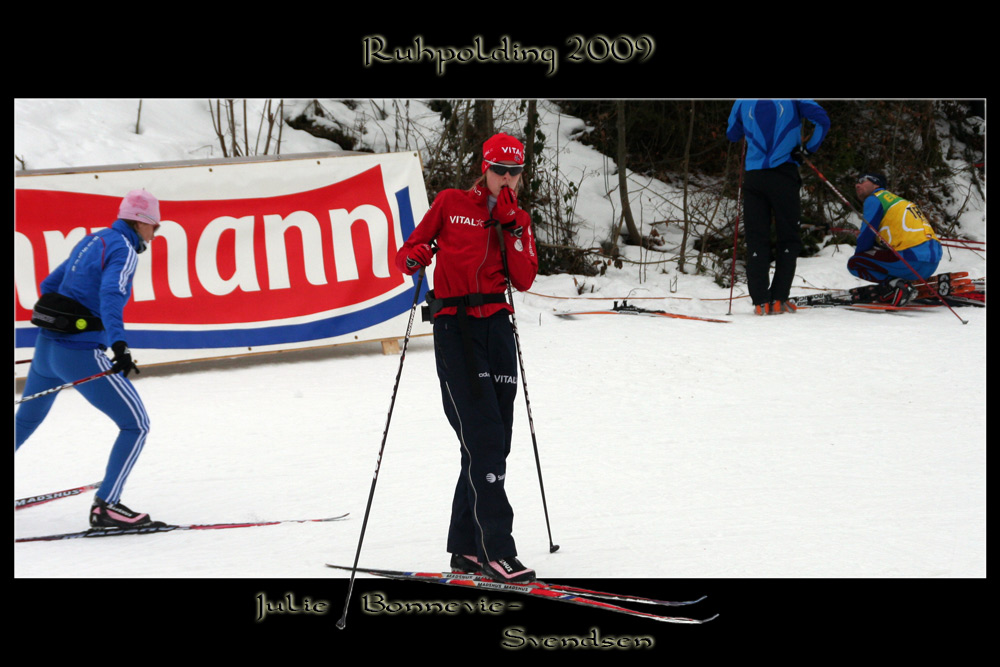 Ruhpolding 2009 - Julie Bonnevie-Svendsen