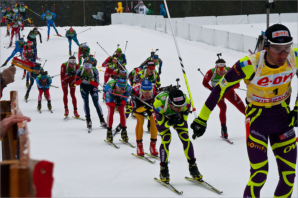 Ruhpolding - Massenstart Herren