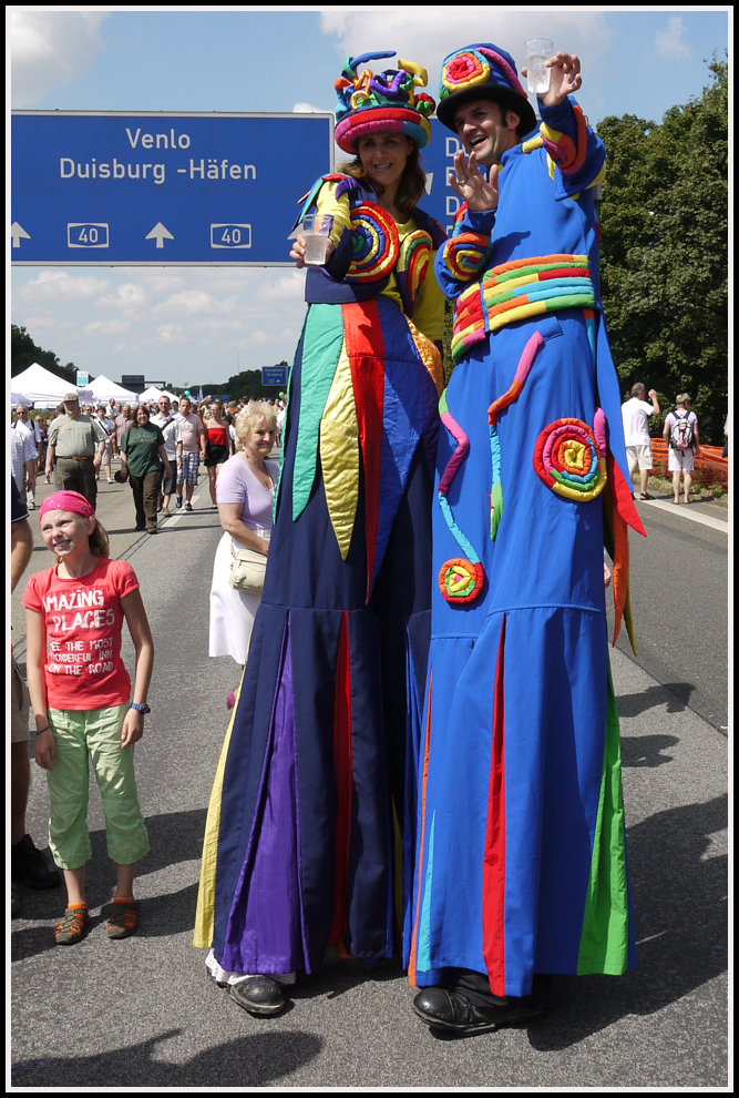 Ruhr 2010 Spaß auf der A40