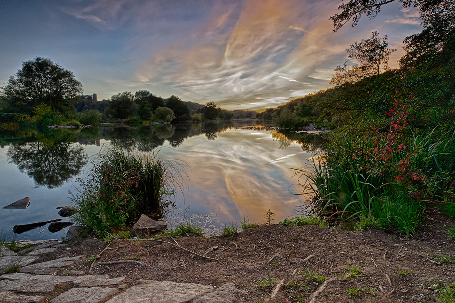 Ruhr am Abend