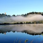 Ruhr im Morgennebel