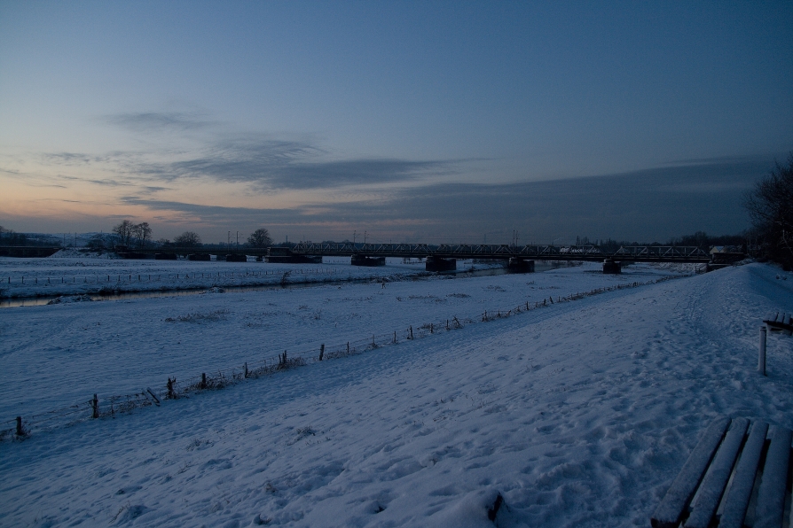 Ruhraue im Winter