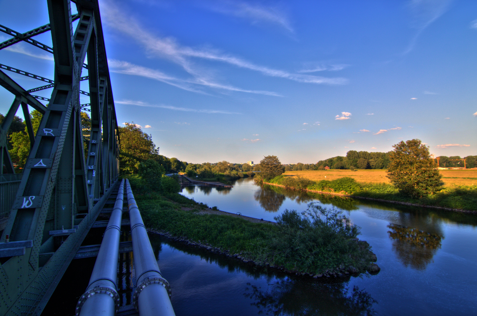 Ruhrbrücke bei Essen-Steele