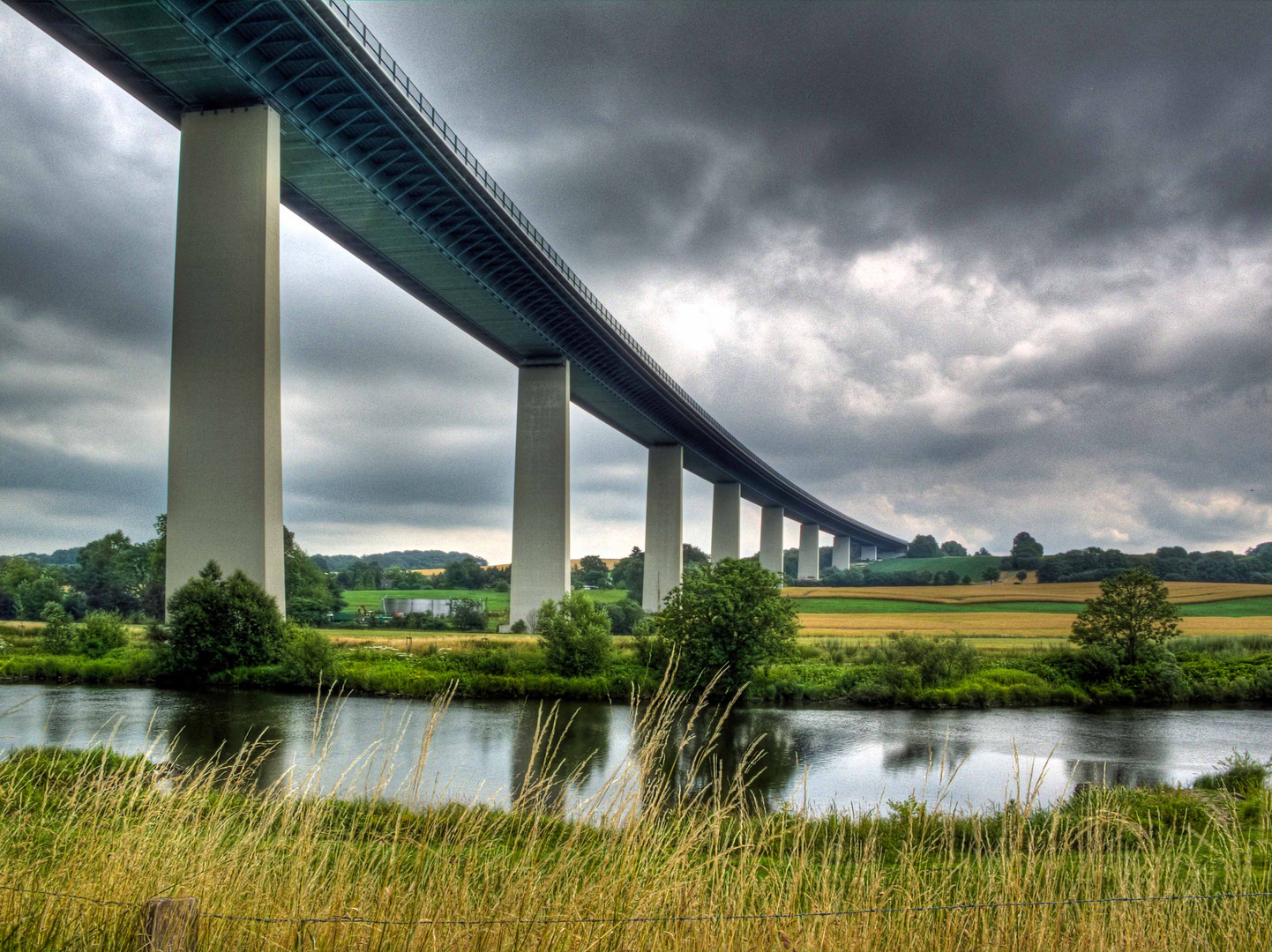 Ruhrbrücke bei Mintard