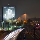 Ruhrgebiet bei Nacht