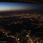 Ruhrgebiet nach dem Sonnenuntergang