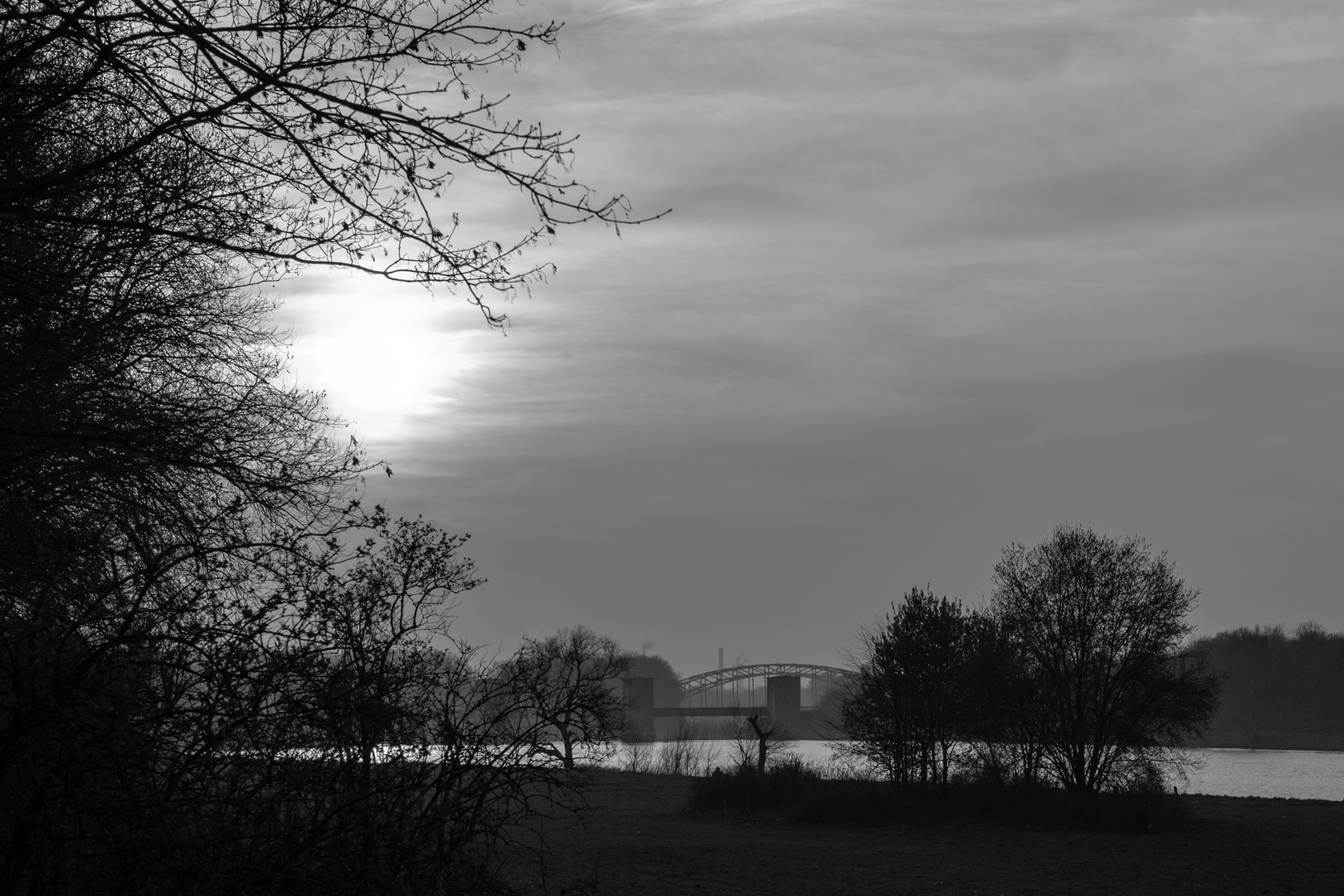 Ruhrgebiet Schwarz-Weiß